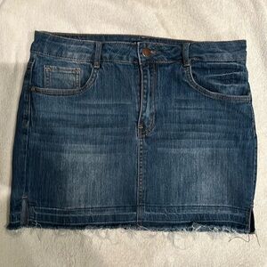 Jean Mini Skirt